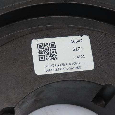 Gates 14MX-71S-37 Poly Chain GT Sprocket Pulley 3525 37mm Belt 14mm Pitch