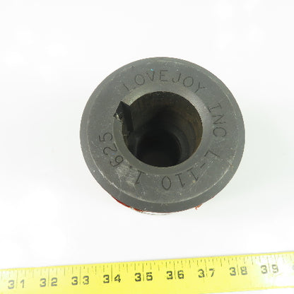 Lovejoy L-110 Flexible Jaw Shaft Coupling Assembly 1.25" To 1.625" Bore