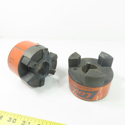 Lovejoy L-110 Flexible Jaw Shaft Coupling Assembly 1.25" To 1.625" Bore