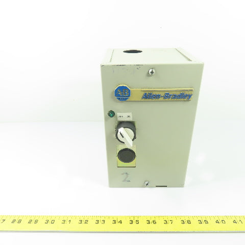 Allen-Bradley 109-A24AD3-XXX-3E Manual Motor Starter 120V Coil 16-24A Trip