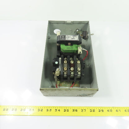 General Electric CR206A1 9A NEMA Size 00 Motor Starter 115V Coil 600VAC