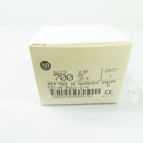 Allen-Bradley 700-HF34A1-1-4 Ser B Miniature Plug-In Relay 4PDT 10A 120VAC
