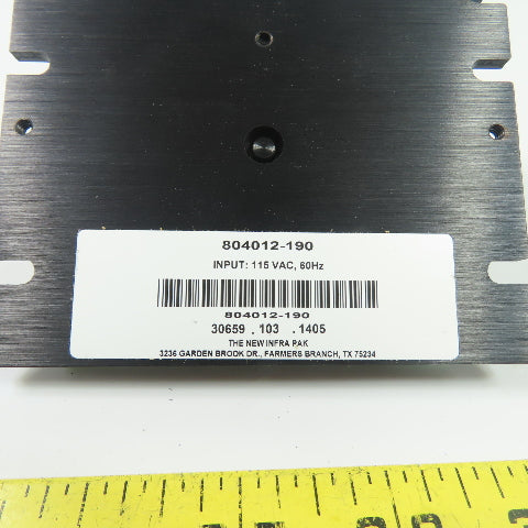 The New Infra Pak 804012-190 Drive Control Board 115VAC NEW