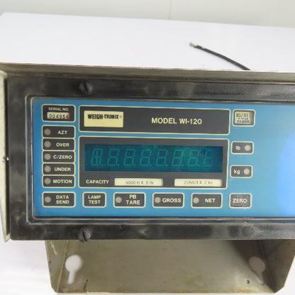 Weigh-Tronix WI-120 Digital Weigh Scale Indicator 100-240V
