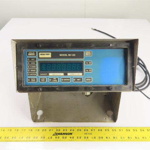 Weigh-Tronix WI-120 Digital Weigh Scale Indicator 100-240V