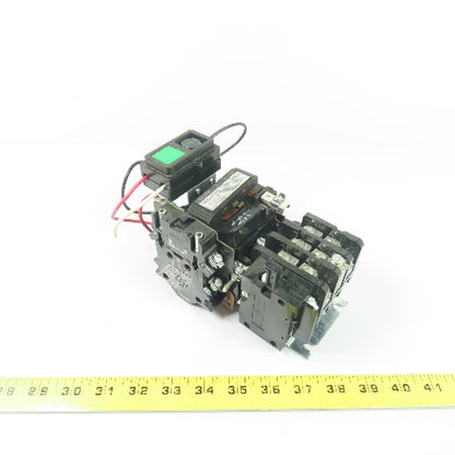 General Electric CR306C1 NEMA Size 1 Motor Starter 460-480V Coil 27A 600VAC