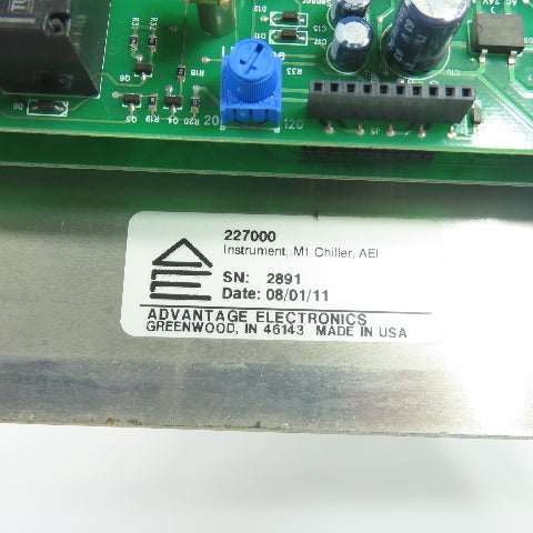 Advantage Engineering 227000 M1 Microprocessor Chiller Control Panel 24V AC