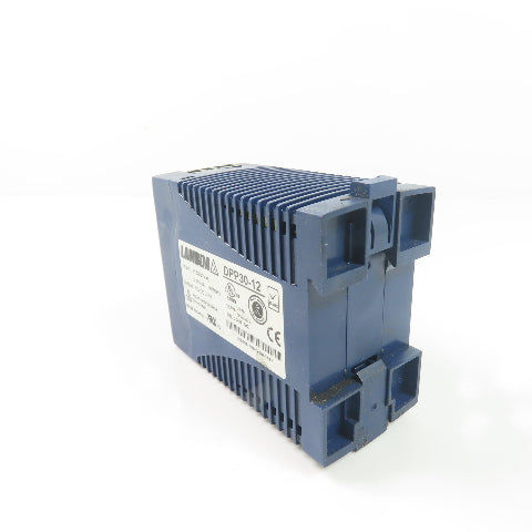 Lambda DPP30-12 DIN Rail Power Supply 115/230VAC Input 12VDC 2.5A Output 30W