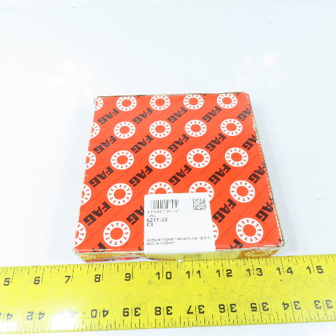 FAG 6217-2Z C3 Deep Groove Ball Bearing Shielded 85x150x28mm
