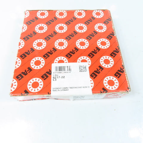 FAG 6217-2Z C3 Deep Groove Ball Bearing Shielded 85x150x28mm