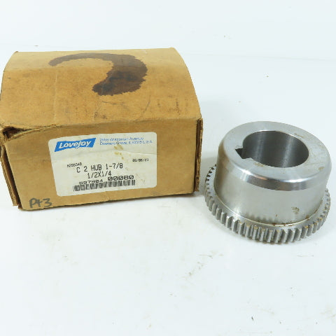 Lovejoy M299340 C 2 HUB 1-7/8 1/2X1/4 Sier-Bath Gear Coupling Hub