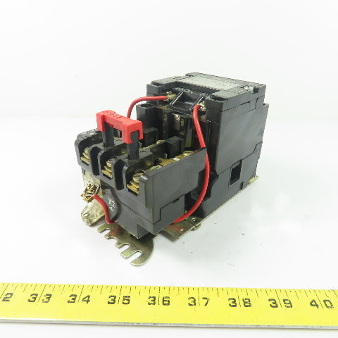 Square D 8536 SBG2 NEMA Size 0 Magnetic Motor Starter 120V Coil 600VAC Max