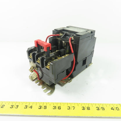 Square D 8536 SBG2 NEMA Size 0 Magnetic Motor Starter 120V Coil 600VAC Max