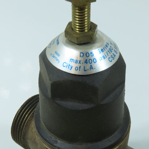 Honeywell Braukmann D05A1106 Pressure Regulating Valve 3/4" 15-150 psi