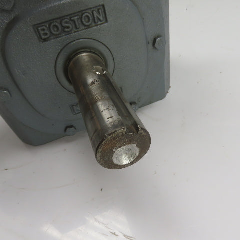 Boston Gear 73210F3671 Right Angle Gear Reducer 10:1 Ratio 175RPM 2306In-Lb