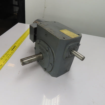 Boston Gear 73210F3671 Right Angle Gear Reducer 10:1 Ratio 175RPM 2306In-Lb