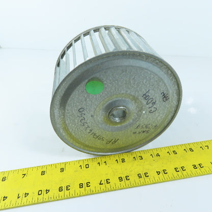 Revcor Q631 6-3/16" OD x 3-3/8" Centrifugal Blower Wheel Squirrel Cage 5/8" Bore