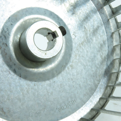 Revcor Q631 6-3/16" OD x 3-3/8" Centrifugal Blower Wheel Squirrel Cage 5/8" Bore