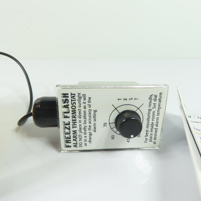 Freeze Flash X000DG6EVV Ice Light Temperature Warning Light W/ Alarm Thermostat