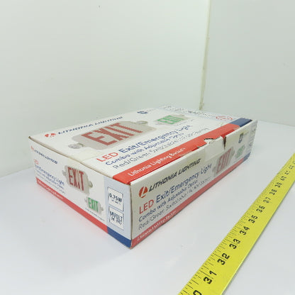 Lithonia ECRG RD M6 LED Exit Emergency Light Combo Red Green Switchable 120-277V