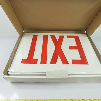 Lithonia Lighting LXNY W 3 R EL M4 LED Exit Sign Emergency Light 120/277V