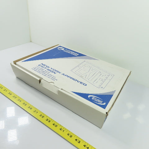 Lithonia Lighting LXNY W 3 R EL M4 LED Exit Sign Emergency Light 120/277V