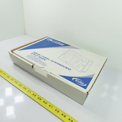 Lithonia Lighting LXNY W 3 R EL M4 LED Exit Sign Emergency Light 120/277V