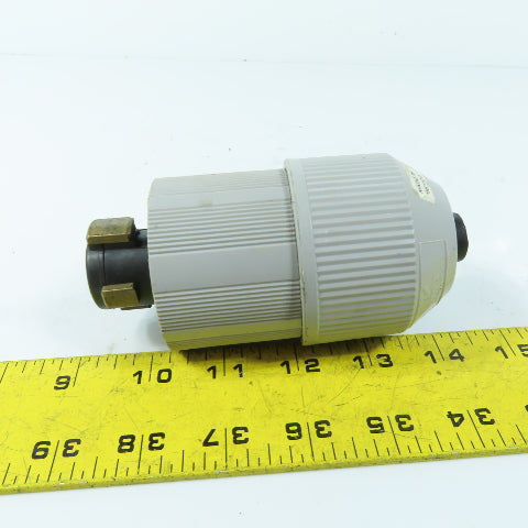 Cooper Power-Lock Heavy Duty Locking Connector 30A 600VAC 3W Grounding