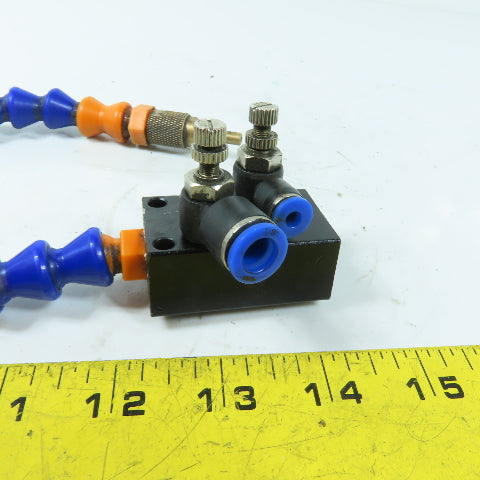 Loc-Line Style Mist Coolant Lubrication Spray Nozzle 14"