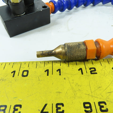 Loc-Line Style Mist Coolant Lubrication Spray Nozzle 14"