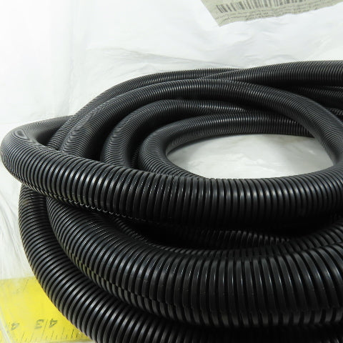 W.W. Grainger 16Y254A Corrugated PE Split Wire Loom Tubing 3/4 in x 25 ft