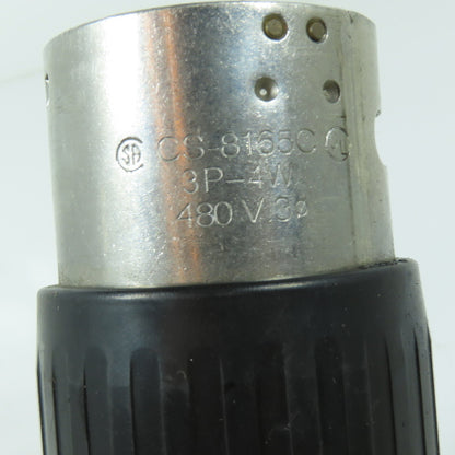 Hubbell CS8165C Twist-Lock Male Plug 50A 3Ph 480VAC