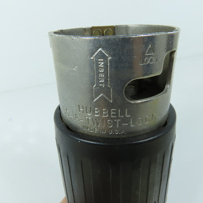 Hubbell CS8165C Twist-Lock Male Plug 50A 3Ph 480VAC