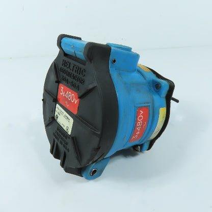 Meltric 31-33243 DR50A Decontactor Industrial Receptacle 30A-50A 3Ph 480V