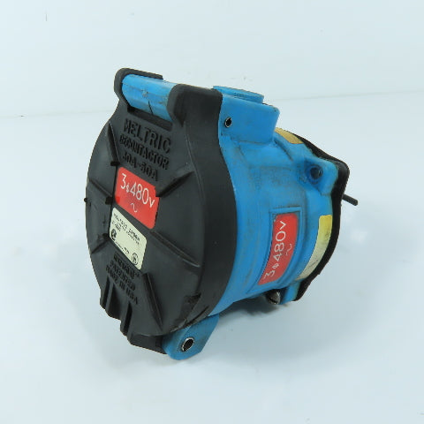 Meltric 31-33243 DR50A Decontactor Industrial Receptacle 30A-50A 3Ph 480V