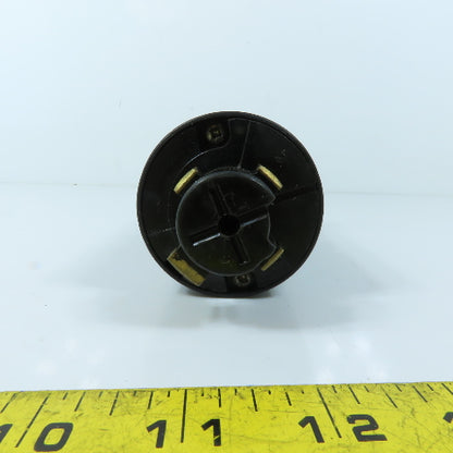 Hubbell 21415B Hubbellock Male Locking Plug 30A 600VAC