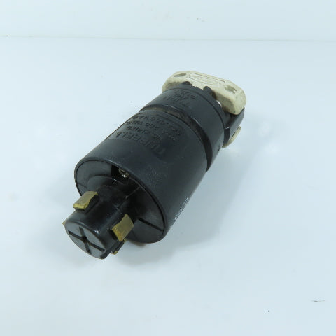 Hubbell 21415B Hubbellock Male Locking Plug 30A 600VAC