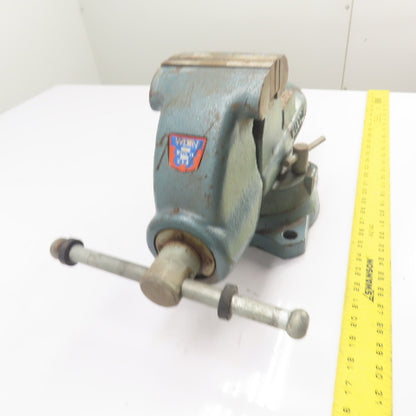 Wilton 4-1/2" Jaw Swivel Base Bench Mount Bullet Vise 7" Open