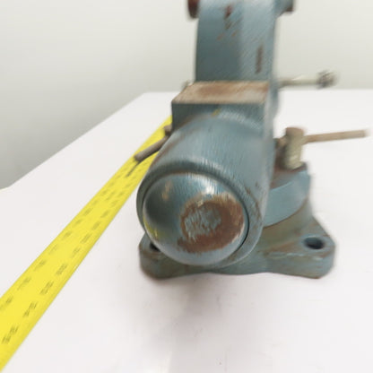 Wilton 4-1/2" Jaw Swivel Base Bench Mount Bullet Vise 7" Open