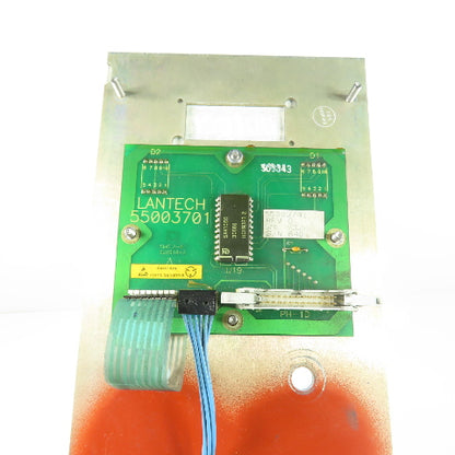 Lantech 55003701 Q-Series Stretch Wrapper Control Panel Faceplate Assembly
