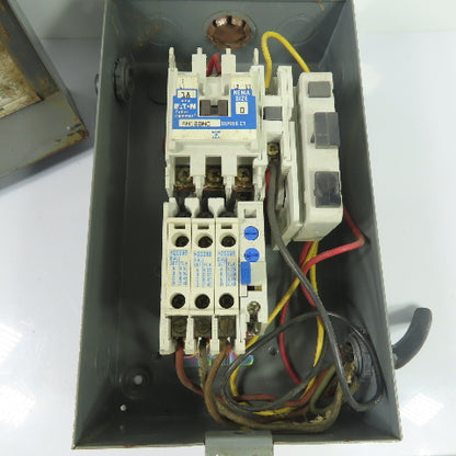 Cutler-Hammer AN16BNO NEMA Size 0 Motor Starter 18A 600VAC Enclosed