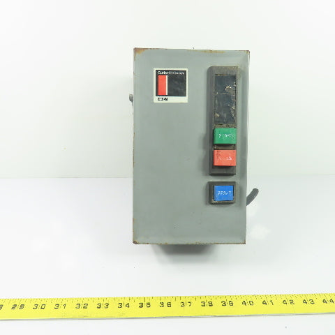 Cutler-Hammer AN16BNO NEMA Size 0 Motor Starter 18A 600VAC Enclosed