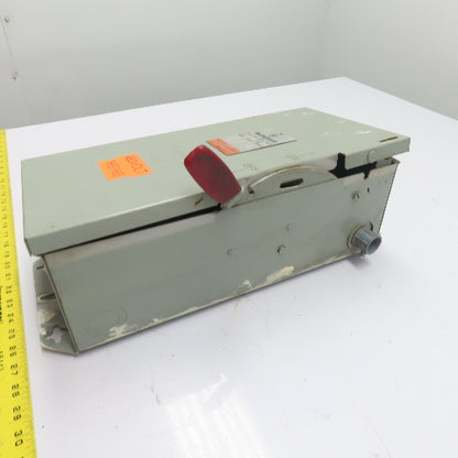 Westinghouse HFN361 30A 3-Pole Fusible Heavy Duty Safety Disconnect Switch 600V