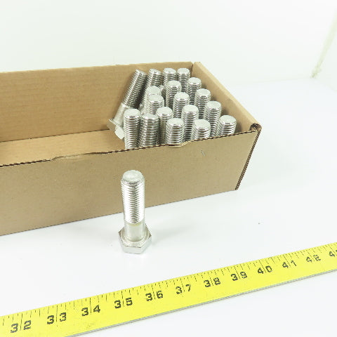 THE Hex Head Cap Screw Bolts 304 Stainless Steel 3/4"-10 x 3" Lot 21