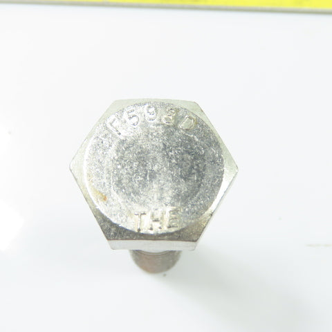 THE F593D Hex Head Cap Screw Bolt 304 Stainless Steel 3/4"-10 x 3" Lot of 5