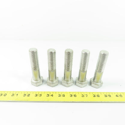 THE F593D Hex Head Cap Screw Bolt 304 Stainless Steel 3/4"-10 x 3" Lot of 5