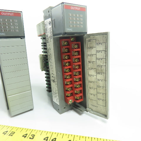 Allen-Bradley 1746-OA16 Ser D SLC 500 Output Module Lot Of 5
