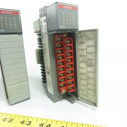 Allen-Bradley 1746-OA16 Ser D SLC 500 Output Module Lot Of 5