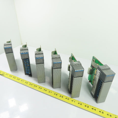 Allen-Bradley 1746-IB16 Ser C SLC 500 Input Module Lot Of 6