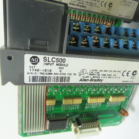 Allen-Bradley 1746-IB16 Ser C SLC 500 Input Module Lot Of 6
